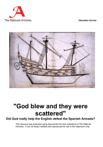 &#34;God blew and they were scattered&#34;