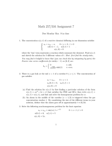 Math 257/316 Assignment 7 Due Monday Mar. 9 in class