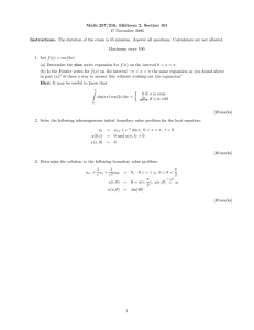 Math 257/316, Midterm 2, Section 101 17 November 2006