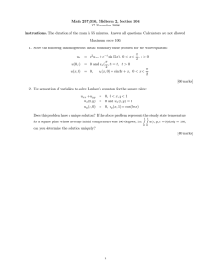 Math 257/316, Midterm 2, Section 104 17 November 2008