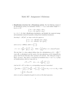 Math 567: Assignment 3 Solutions