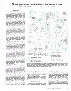 gas 0il and discouery wells