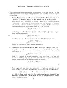 Homework 4 Solutions - Math 321, Spring 2015