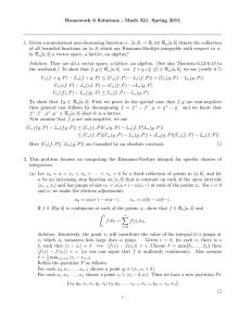 Homework 6 Solutions - Math 321, Spring 2015
