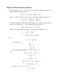Math 121: Homework 6 solutions ( ) =