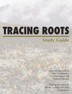 TRACING ROOTS Study Guide