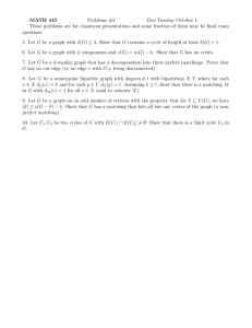 MATH 443 Problems #2 Due Tuesday October 1.