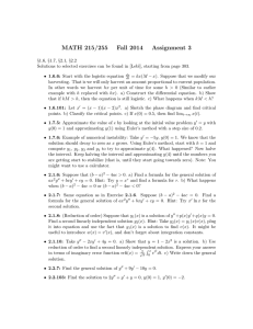 MATH 215/255 Fall 2014 Assignment 3