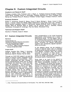 Chapter  6.  Custom  Integrated  Circuits