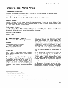 Chapter  2.  Basic  Atomic  Physics