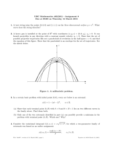 UBC Mathematics 402(201)—Assignment 8