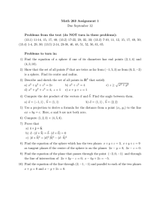 Math 263 Assignment 1 Due September 12