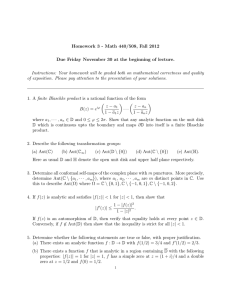 Homework 3 - Math 440/508, Fall 2012