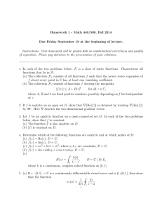 Homework 1 - Math 440/508, Fall 2014