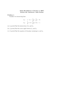 Math 263 Midterm I (October 3, 2007) Problem 1: