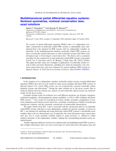 Multidimensional partial differential equation systems: Nonlocal symmetries, nonlocal conservation laws,