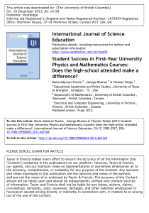 This article was downloaded by: [The University of British Columbia]