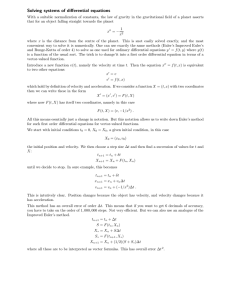 Solving systems of differential equations