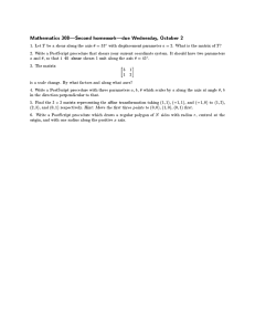 Mathematics 308|Second homework|due Wednesday, October 2