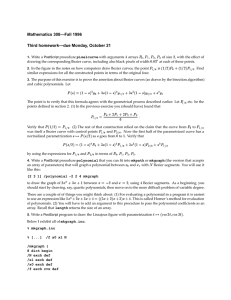 Mathematics 308—Fall 1996 Third homework—due Monday, October 21