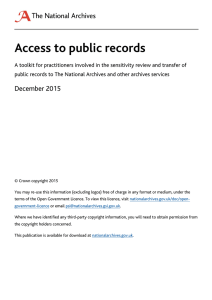 Access to public records