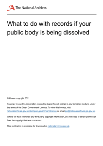 What to do with records if your