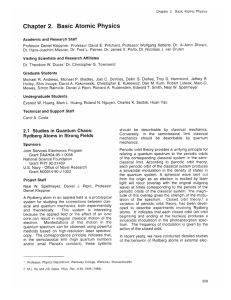 Chapter  2.  Basic  Atomic  Physics