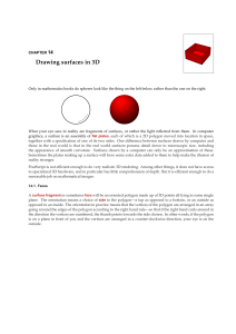 Drawing surfaces in 3D 14