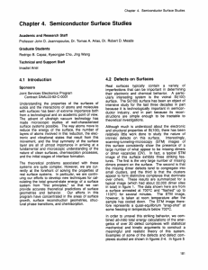 Chapter  4.  Semiconductor  Surface  Studies