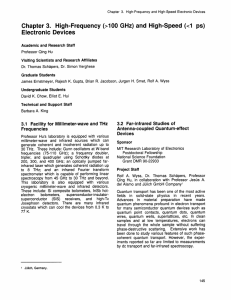 Chapter  3.  High-Frequency  (&gt;100  GHz) ... Electronic  Devices