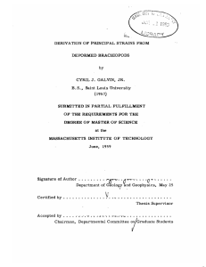 DERIVATION  OF  PRINCIPAL  STRAINS  FROM J. THE