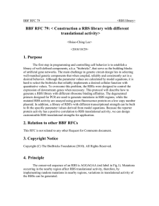 BBF RFC 79: &lt; Construction a RBS library with different