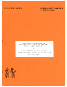 DEVELOPMENT OF  MODELS  FOR THE SODIUM  BOILING NATOF-2D by