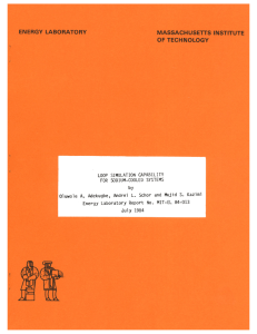 LOOP  SIMULATION  CAPABILITY FOR  SODIUM-COOLED SYSTEMS by