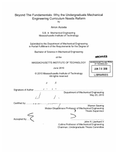 Why Beyond  The Engineering  Curriculum  Needs  Reform