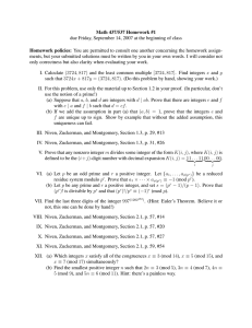 Math 437/537 Homework #1
