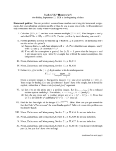 Math 437/537 Homework #1