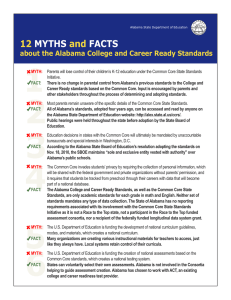 12 and MYTHS FACTS