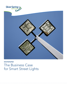 The Business Case for Smart Street Lights WHITEPAPER