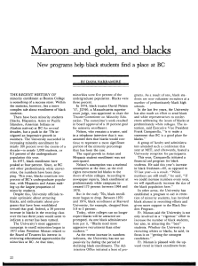 gold, blacks and Maroon