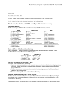 Academic Senate Agenda—September 13, 2011—Attachment S  July 2, 2011