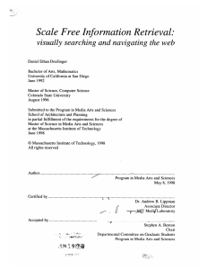 Scale  Free Information Retrieval: