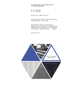 SUBCOOLED A.E. FLUOROCARBONS W.  Murphy