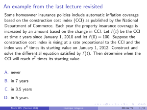 An example from the last lecture revisited