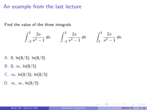 An example from the last lecture