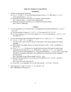 Math 121: Problem set 2 (due 20/1/12) Foundations 1.