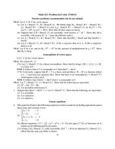 Math 223: Problem Set 6 (due 17/10/12)