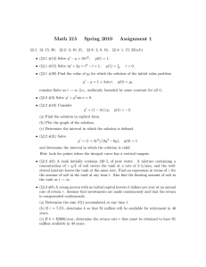 Math 215 Spring 2010 Assignment 1