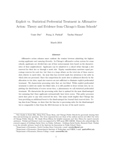 Explicit vs. Statistical Preferential Treatment in Affirmative