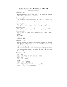 Math 211 Fall 2007: Solutions: HW #4
